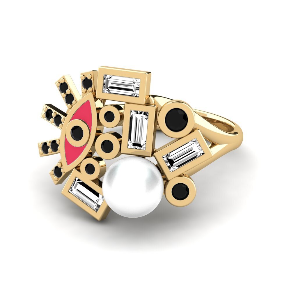 Schwarzer Onyx Ring Sardes