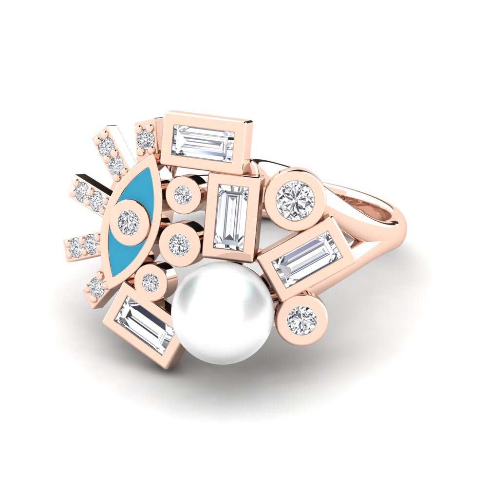 18ct Rose Gold Ring Sardes