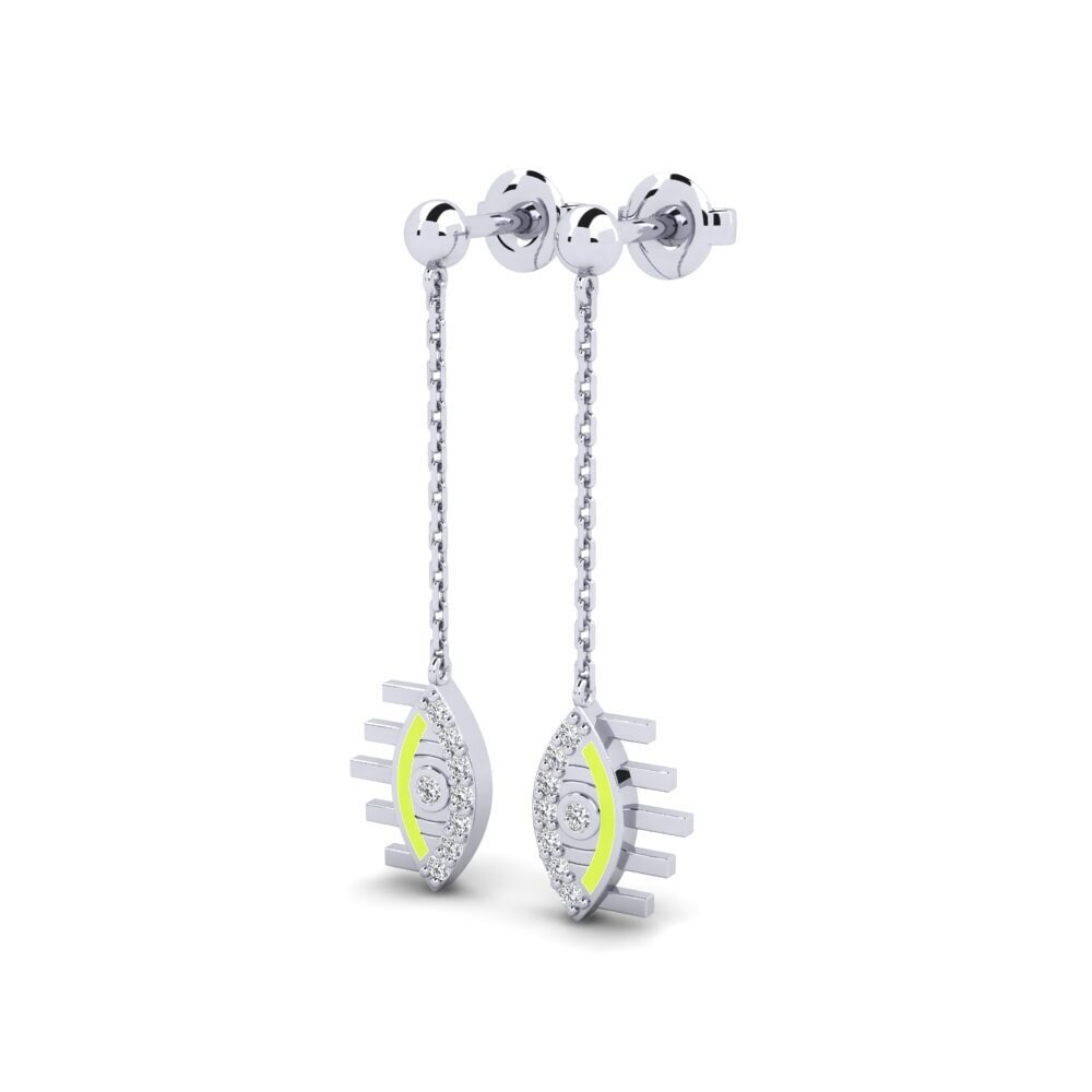 Plata 925 Pendiente de mujer Scudu