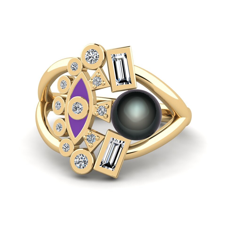 Evil Eye Zirconia Rings