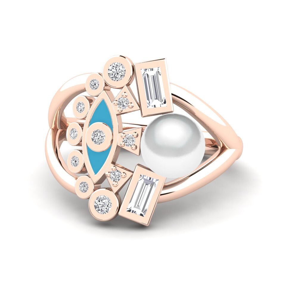 18ct Rose Gold Ring Tripolissasv