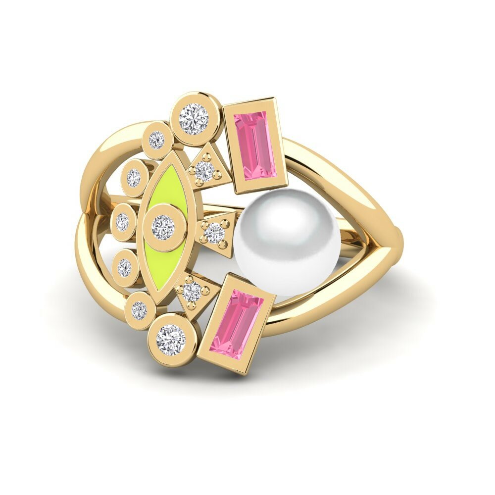 Saphir Rose Bague Tripolissasv