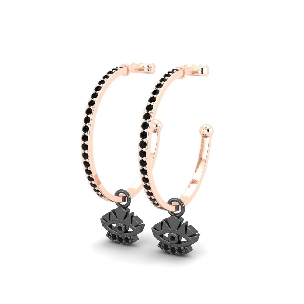 14k Rose Gold Women's Earring Abitare