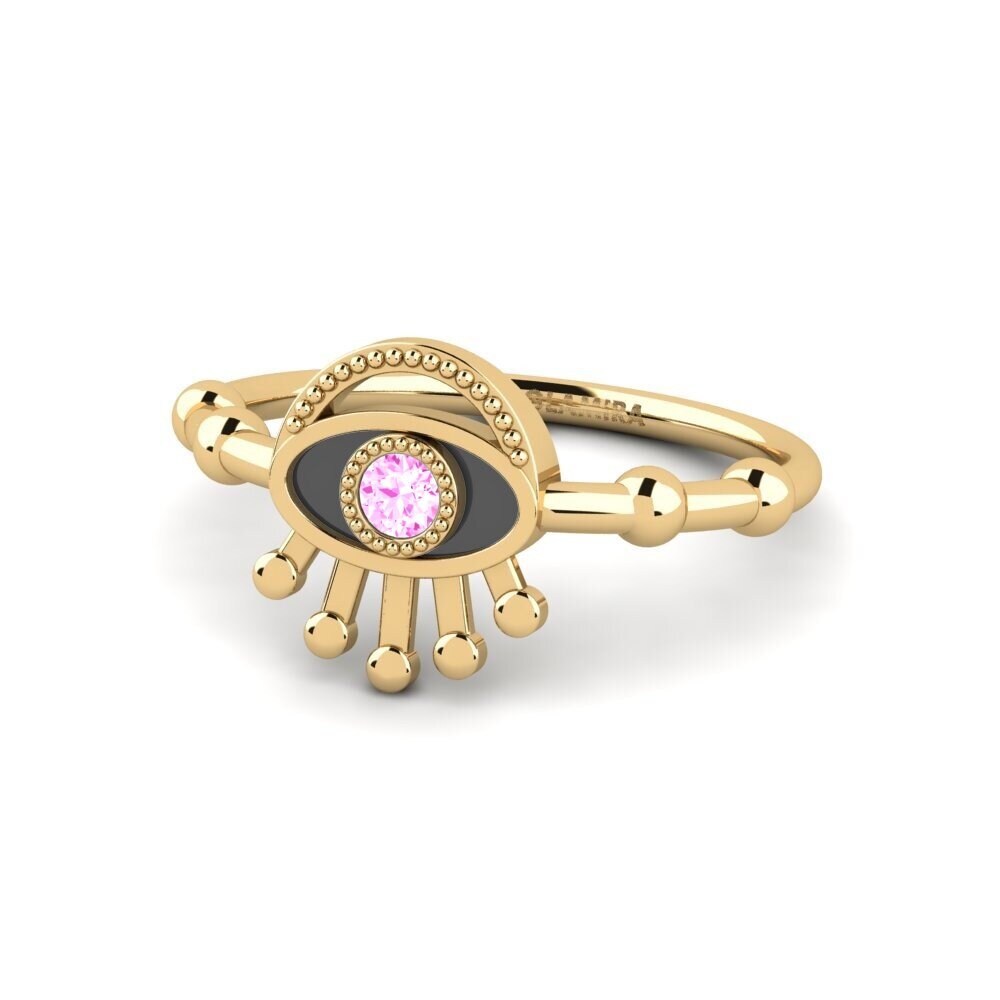 Rosa Saphir Ring Angelus