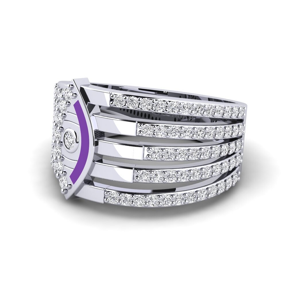 950 Platin Ring Bersinar