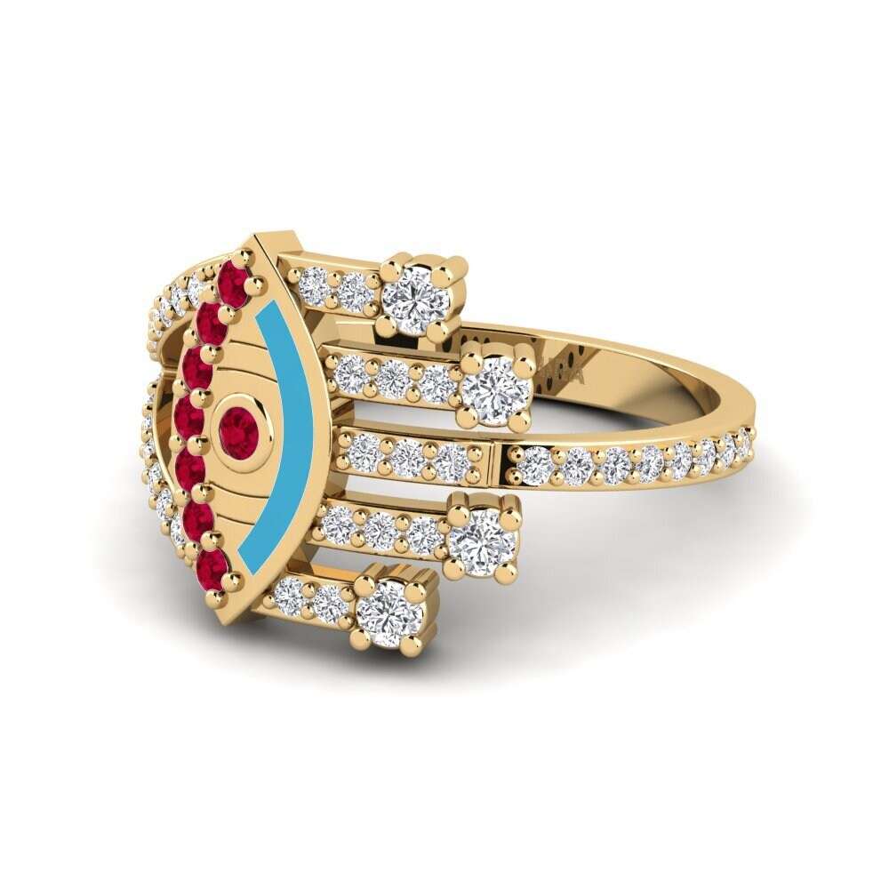 Ruby Ring Briller