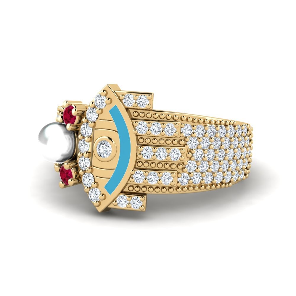 Ruby Ring Brillo