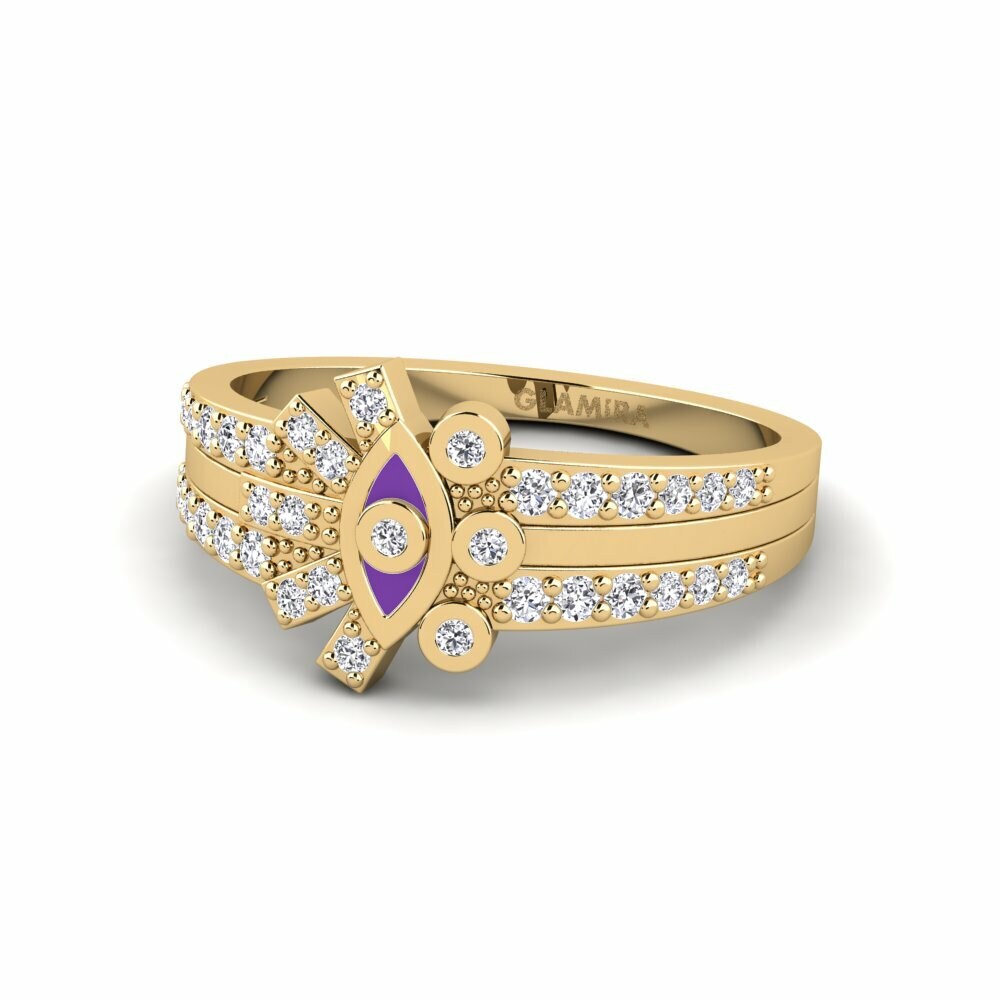 Diamant De Synthèse Bague Ceramus