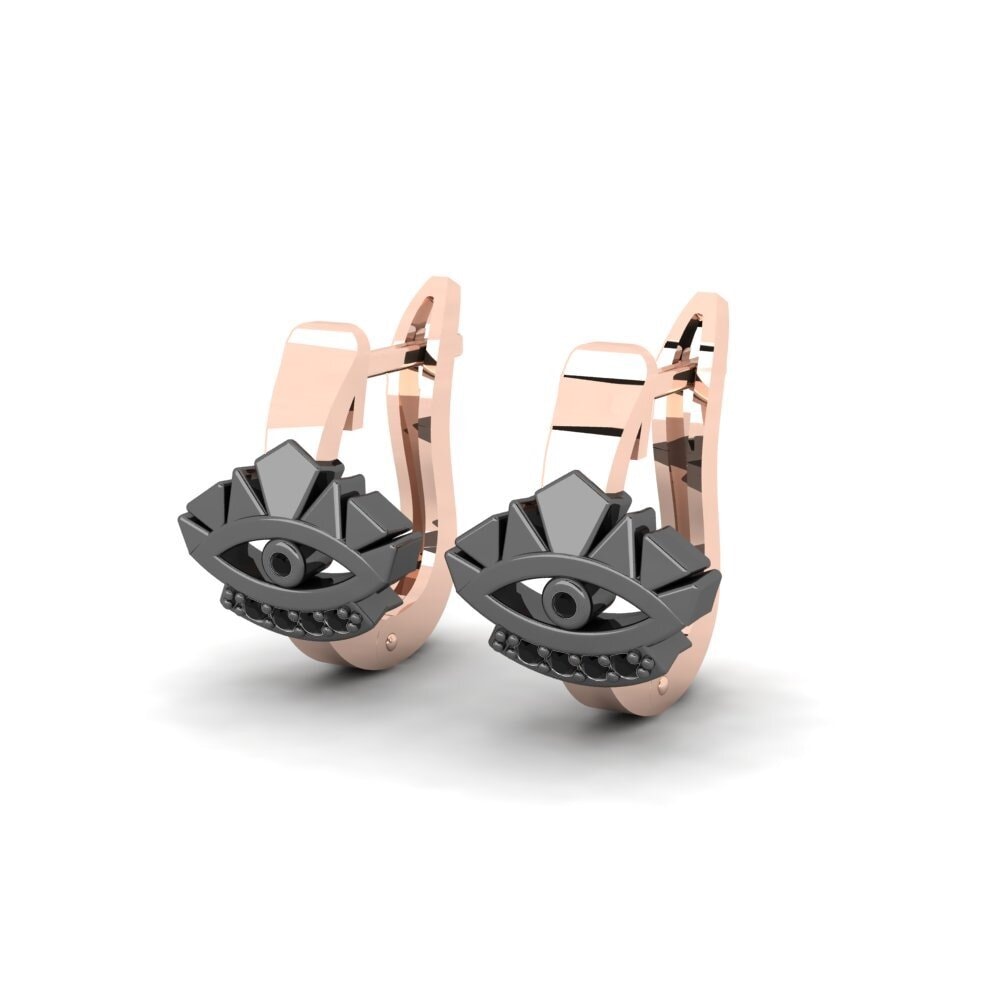 14k Rose Gold Women's Earring Feach