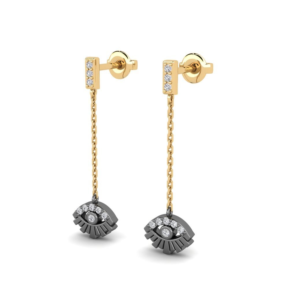 Diamant Boucle d'oreille femme Geasty