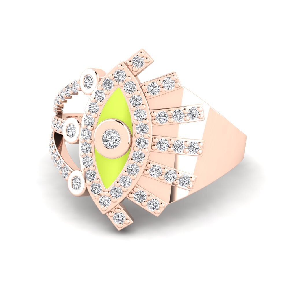 Rotgold 750 Ring Lykia