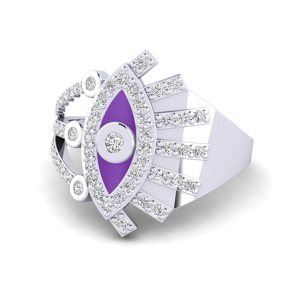 950 Platin Ring Lykia