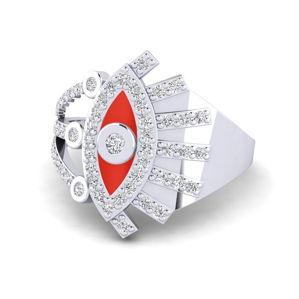 Weißgold 375 Ring Lykia