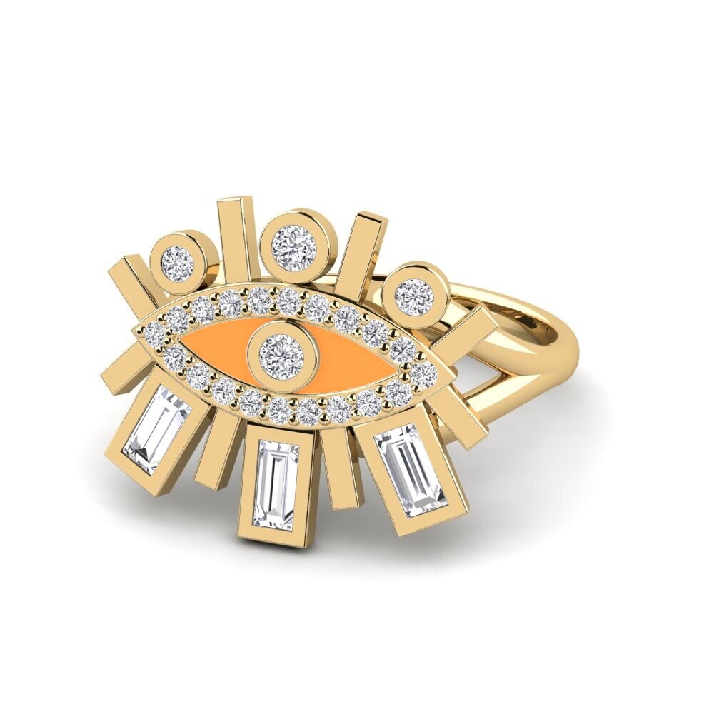 Labor-gezüchteter Diamant Ring Okenaus