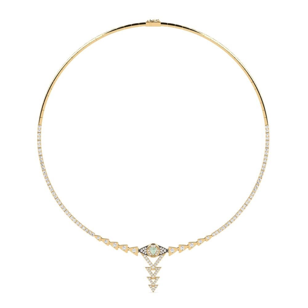 Green Amethyst Collier Ritatas