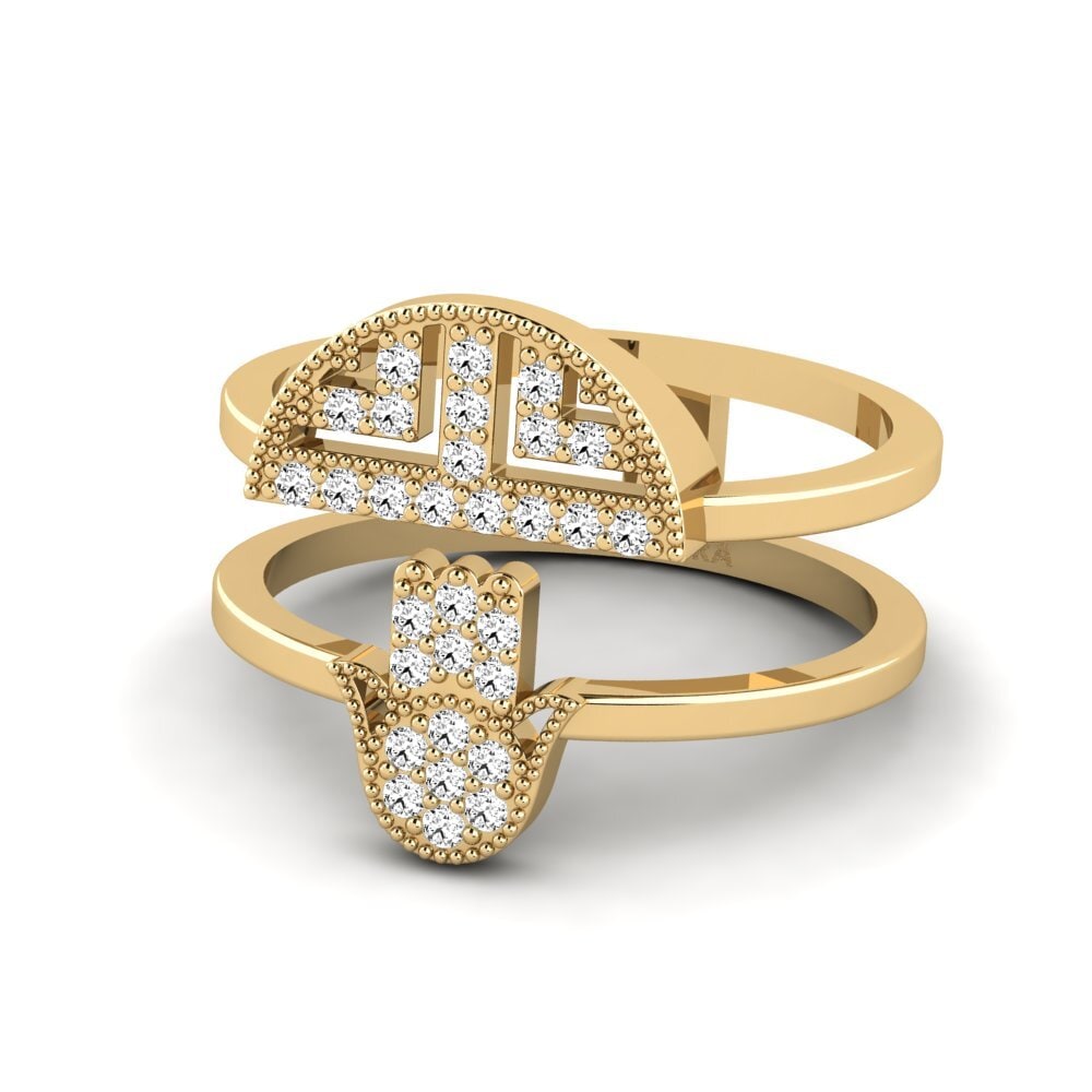Moissanite Ring Abraxas
