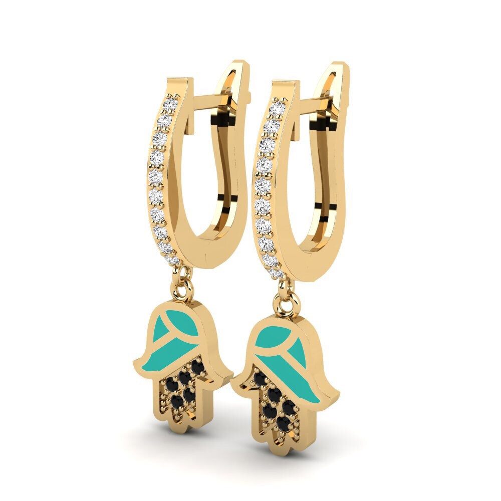 Black Onyx Women's Earring Awood