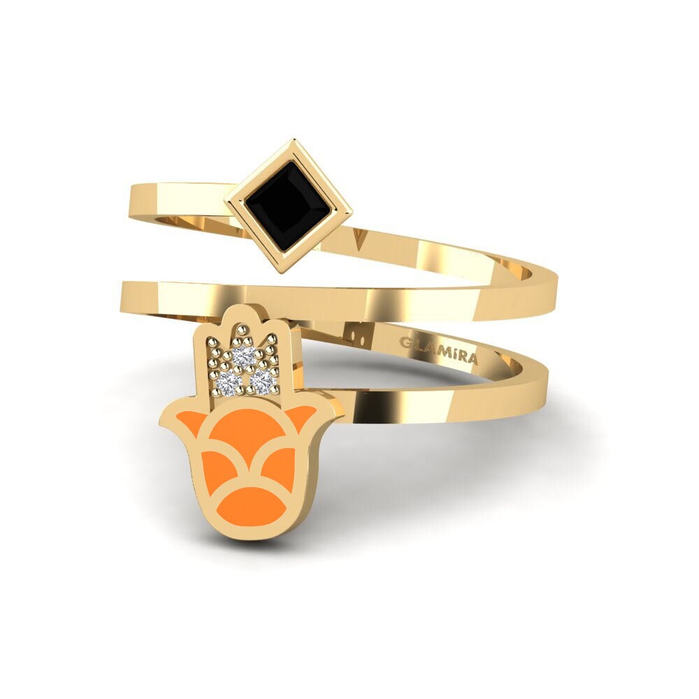 Zafiro negro Anillo Babeslea
