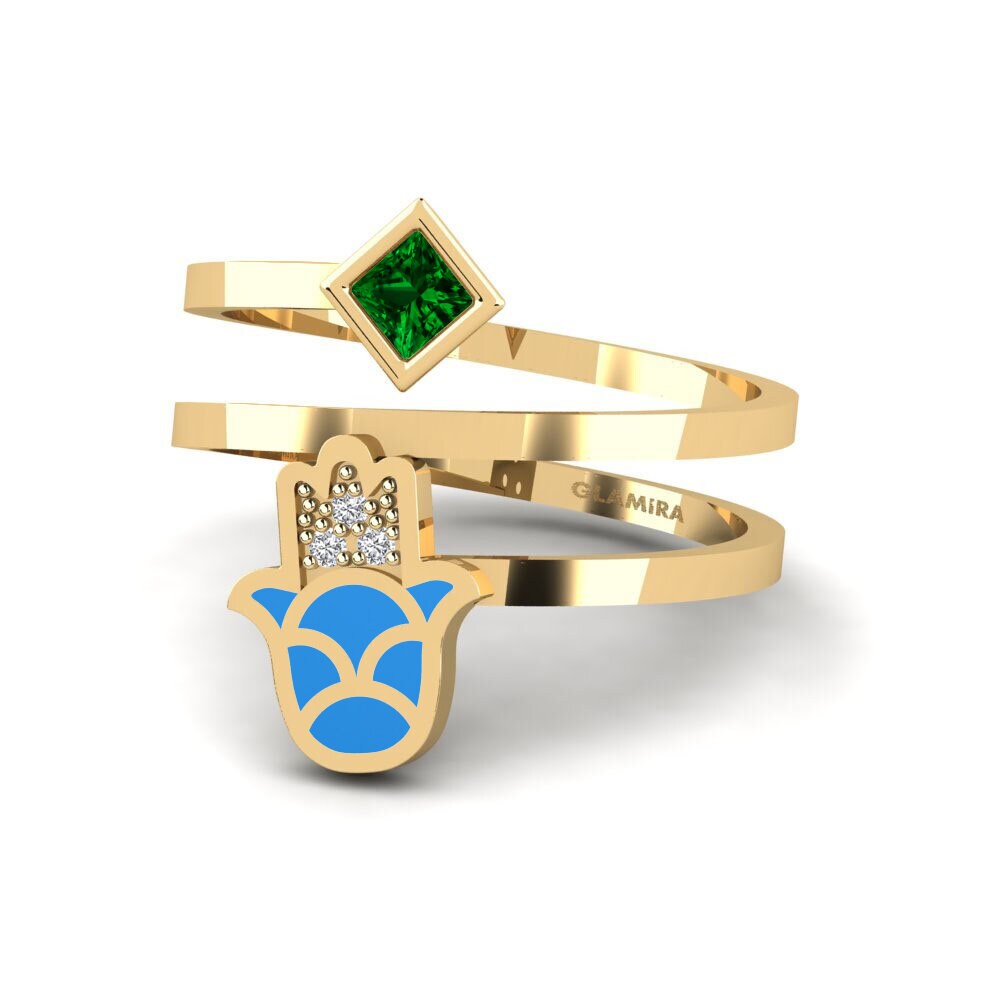 Green Zirconia Ring Babeslea