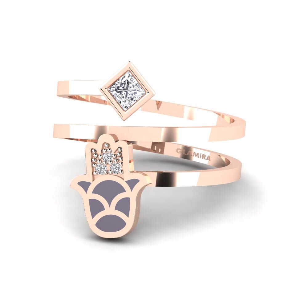 Rotgold 750 Ring Babeslea