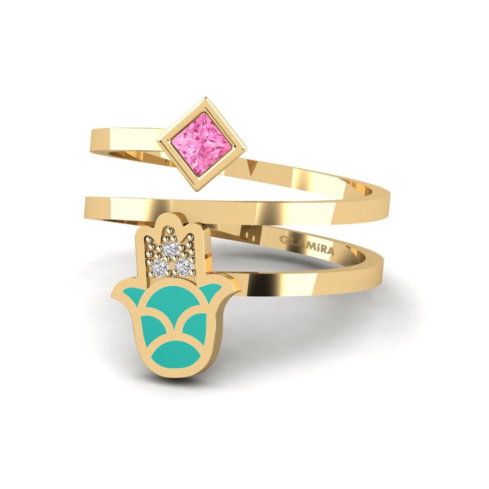 Pink Sapphire Ring Babeslea