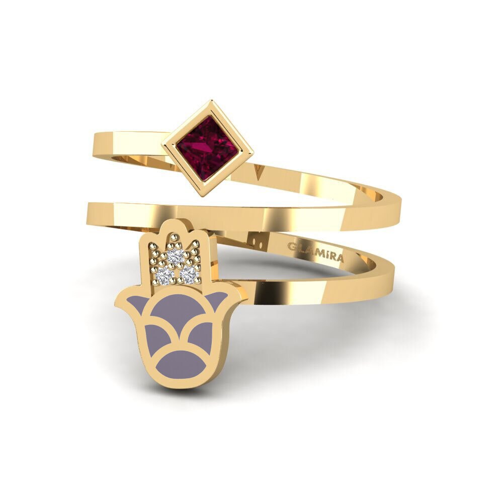 Rhodolite Garnet Ring Babeslea