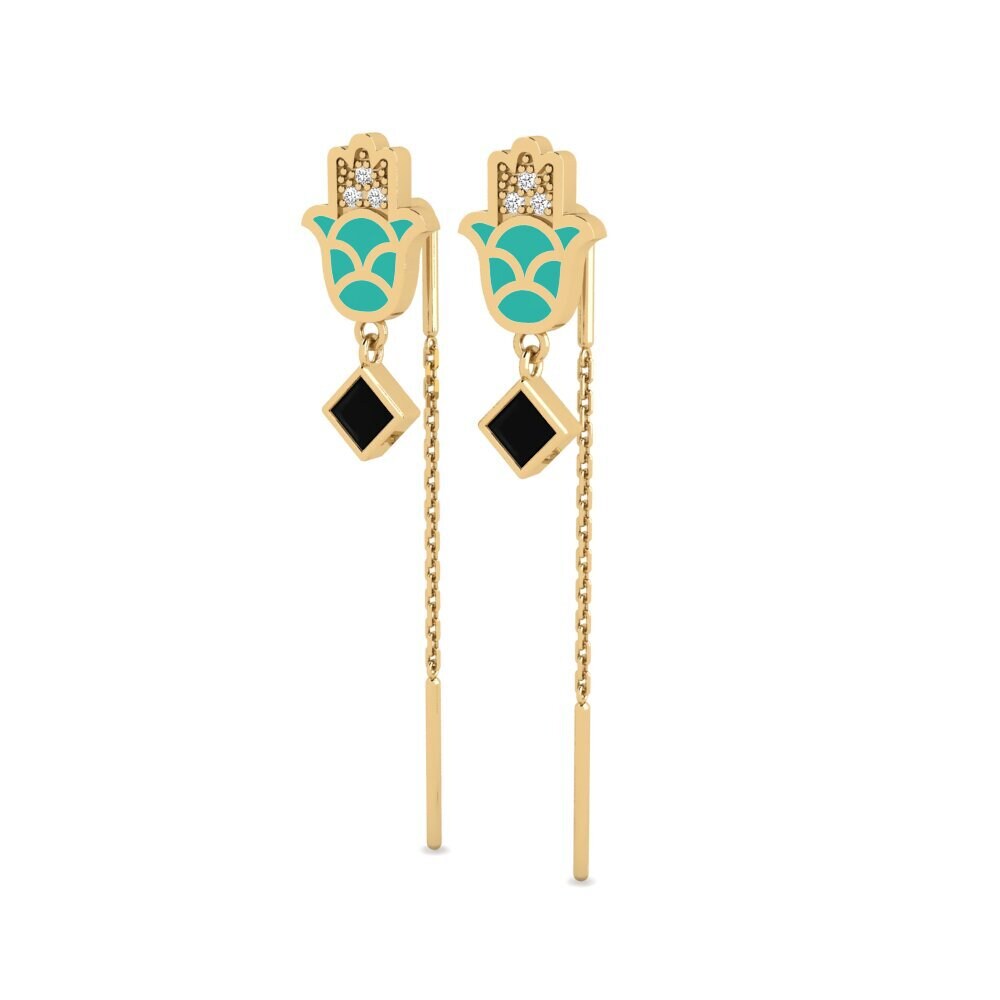 Black Onyx Women's Earring Babestu