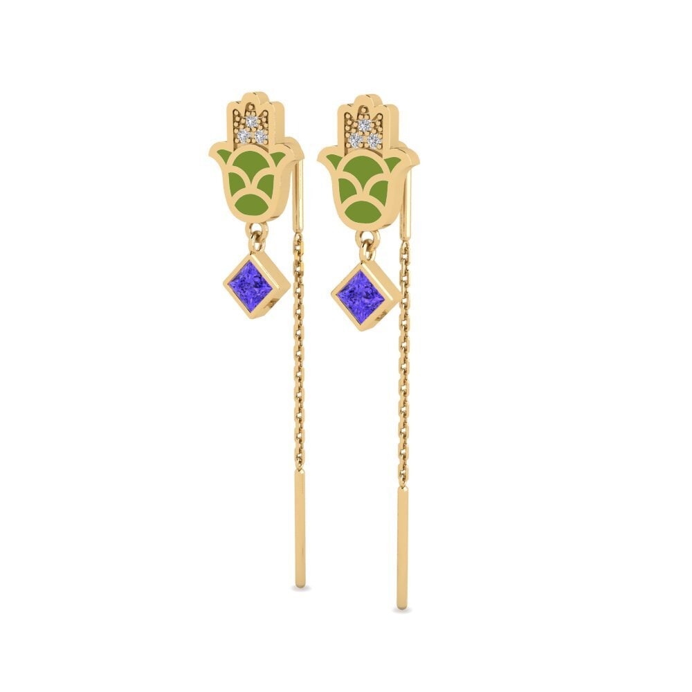 Tanzanite Women's Earring Babestu