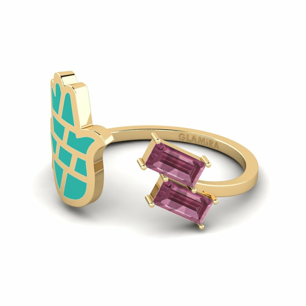 Grenat de Rhodolite Bague Bashitsn