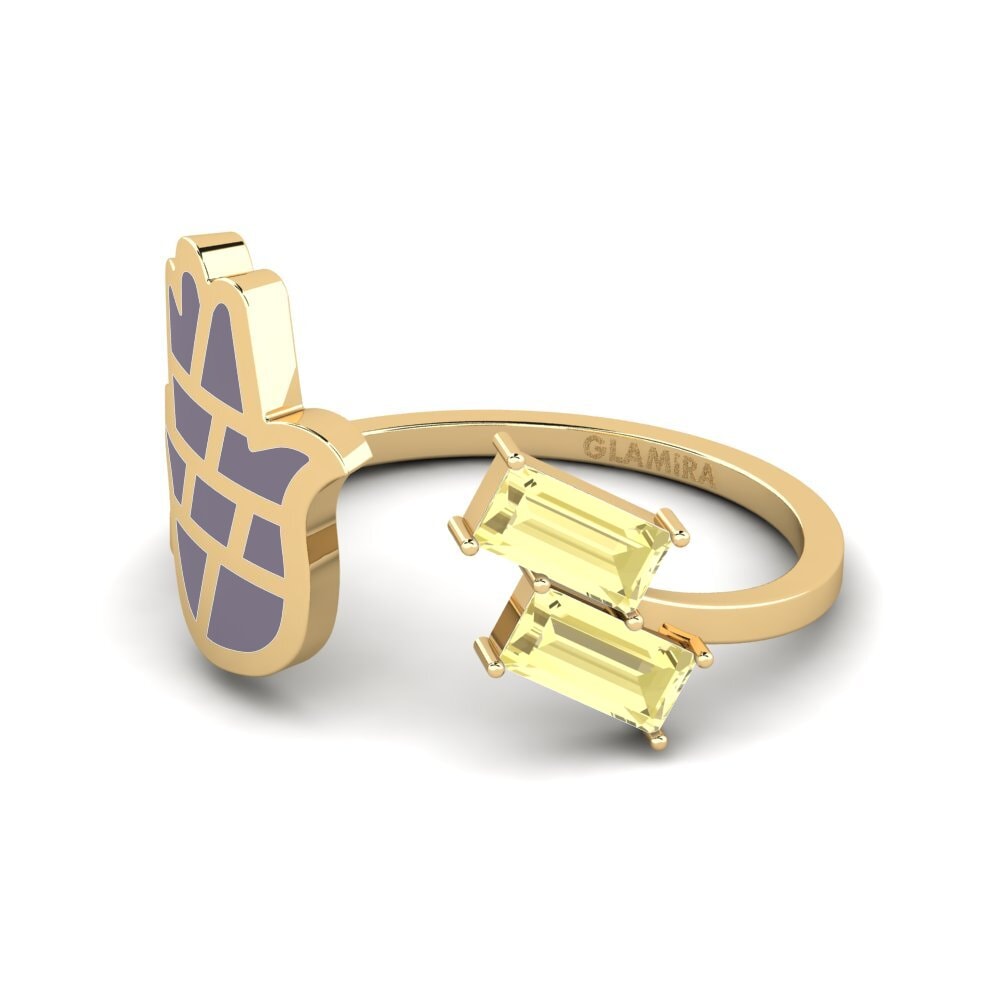 Gelber Saphir Ring Bashitsn