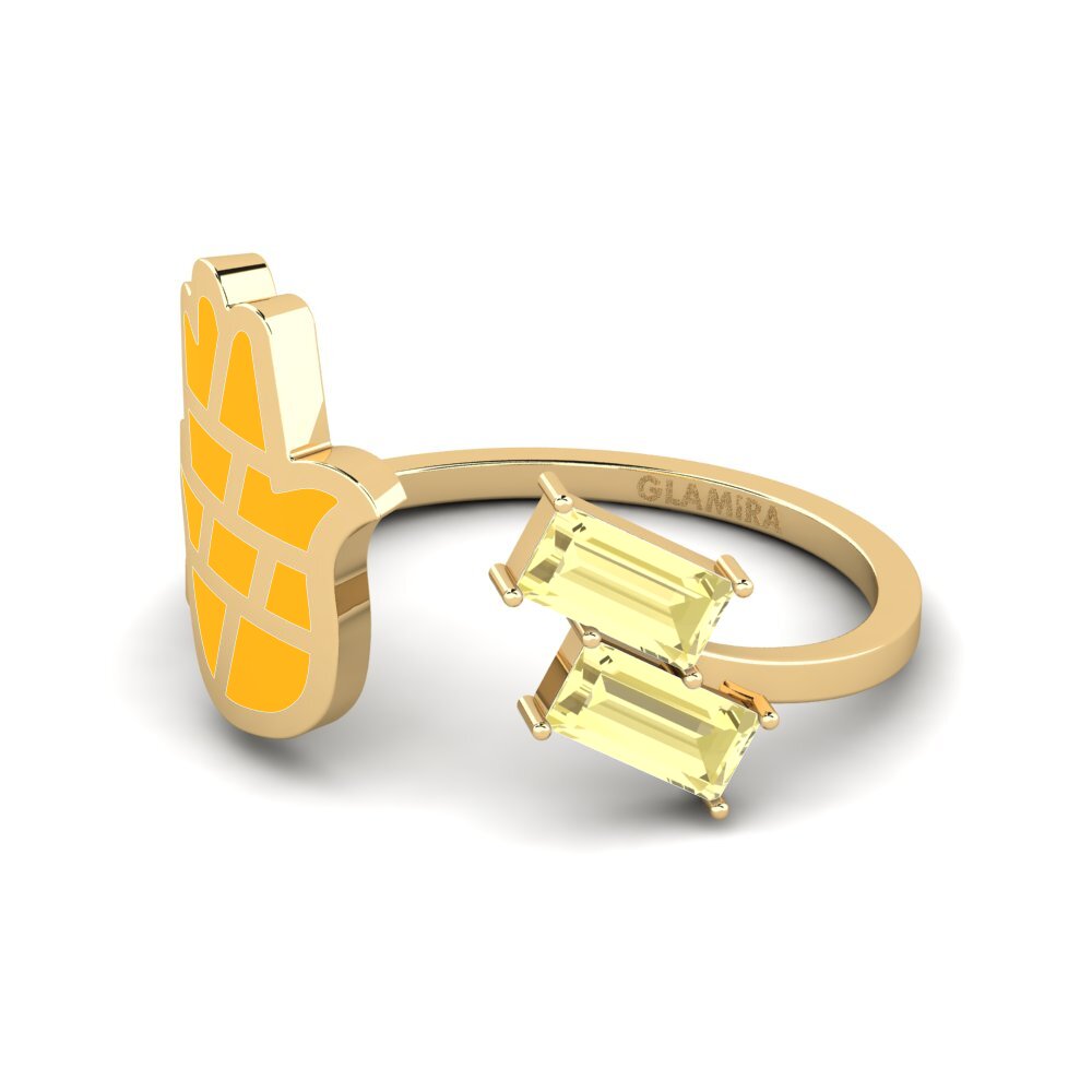 Gelber Saphir Ring Bashitsn
