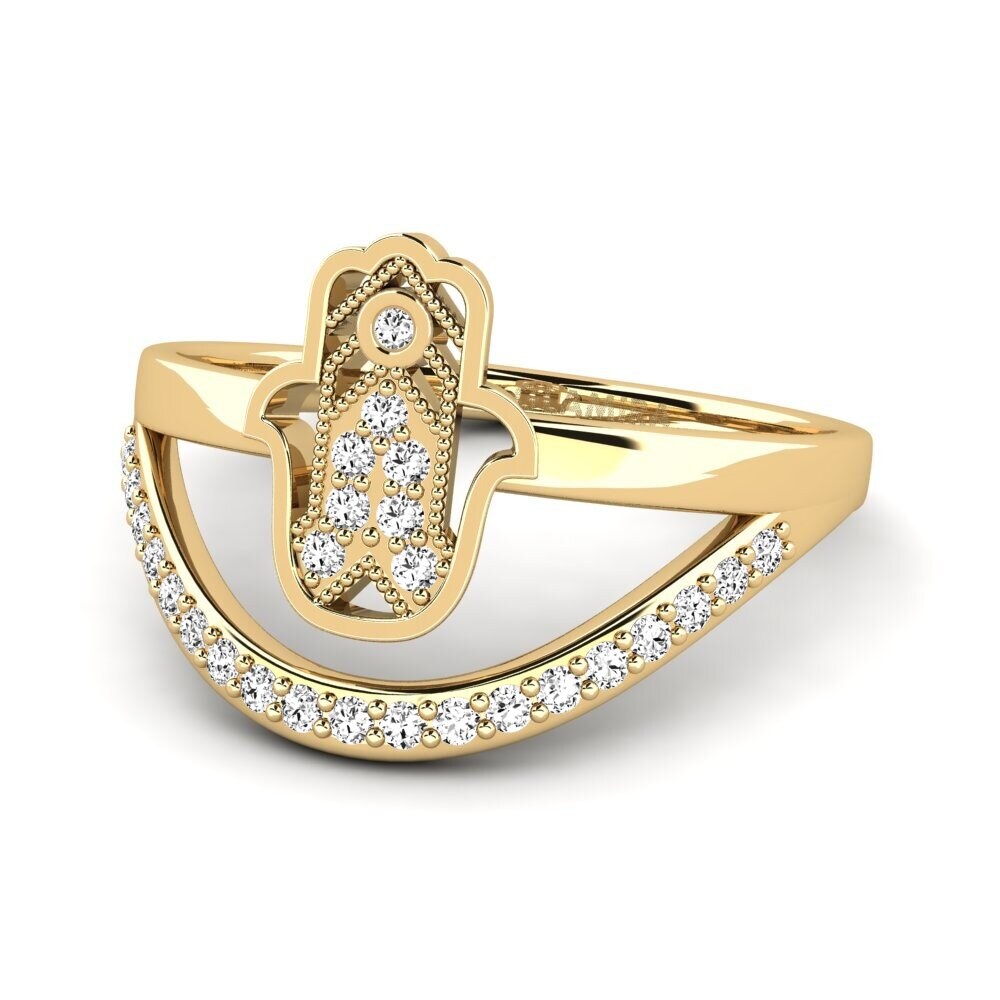 Moissanite Ring Beannaigh