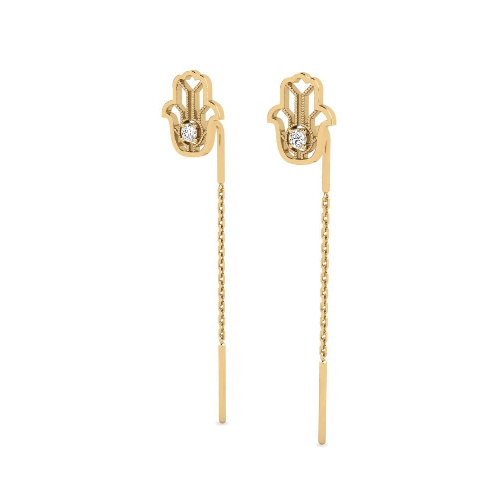 Moissanite Women's Earring Cuprum