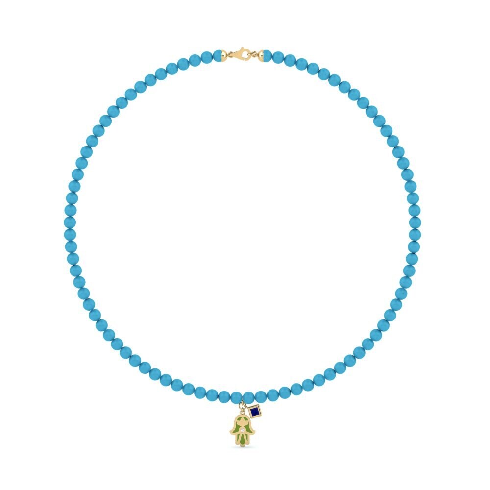 Zafiro Collar de Mujer Dionadoir