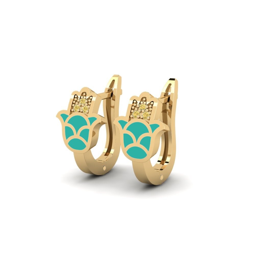 Yellow Diamond Women's Earring Energia