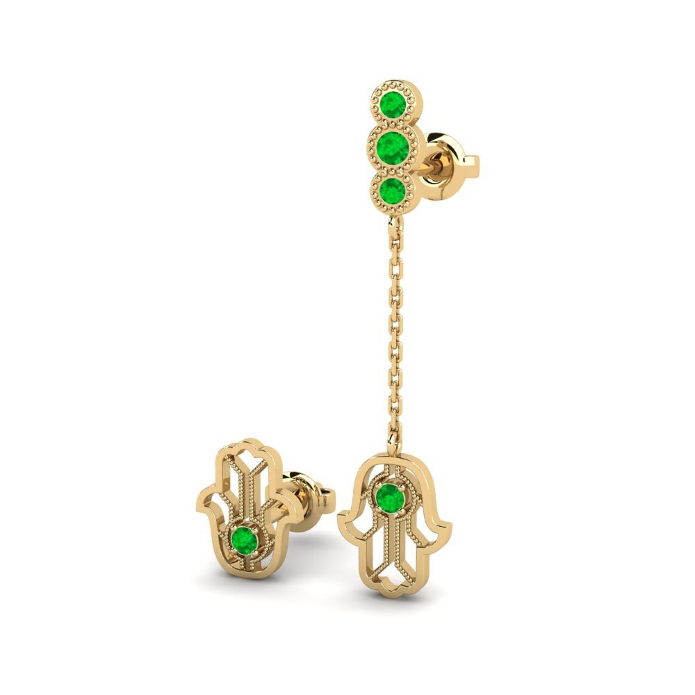 Emerald Women's Earring Gaisma