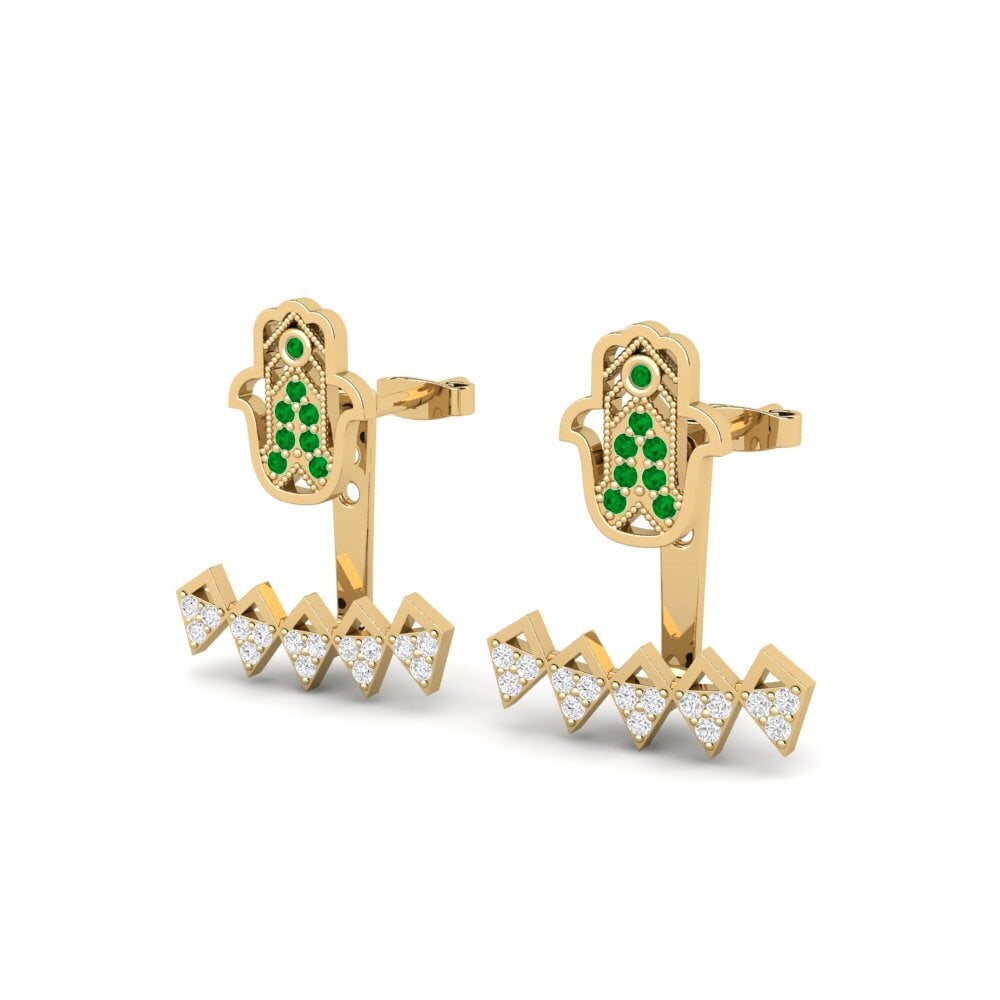 Emerald Women's Earring Hasker