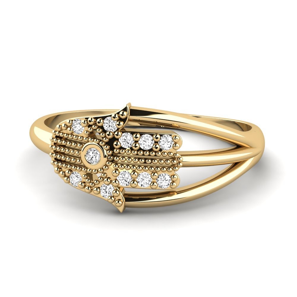 Moissanite Ring Immortale