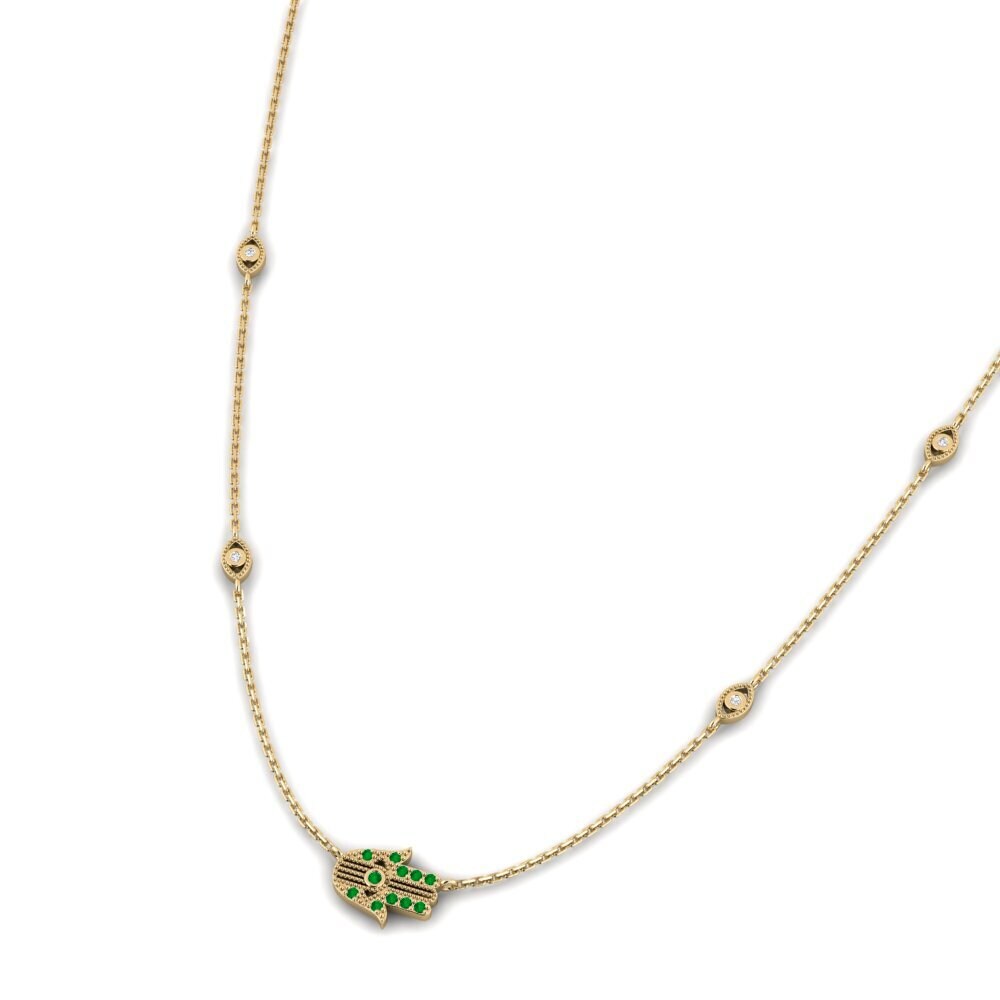 Emerald Women's Necklace Isodle