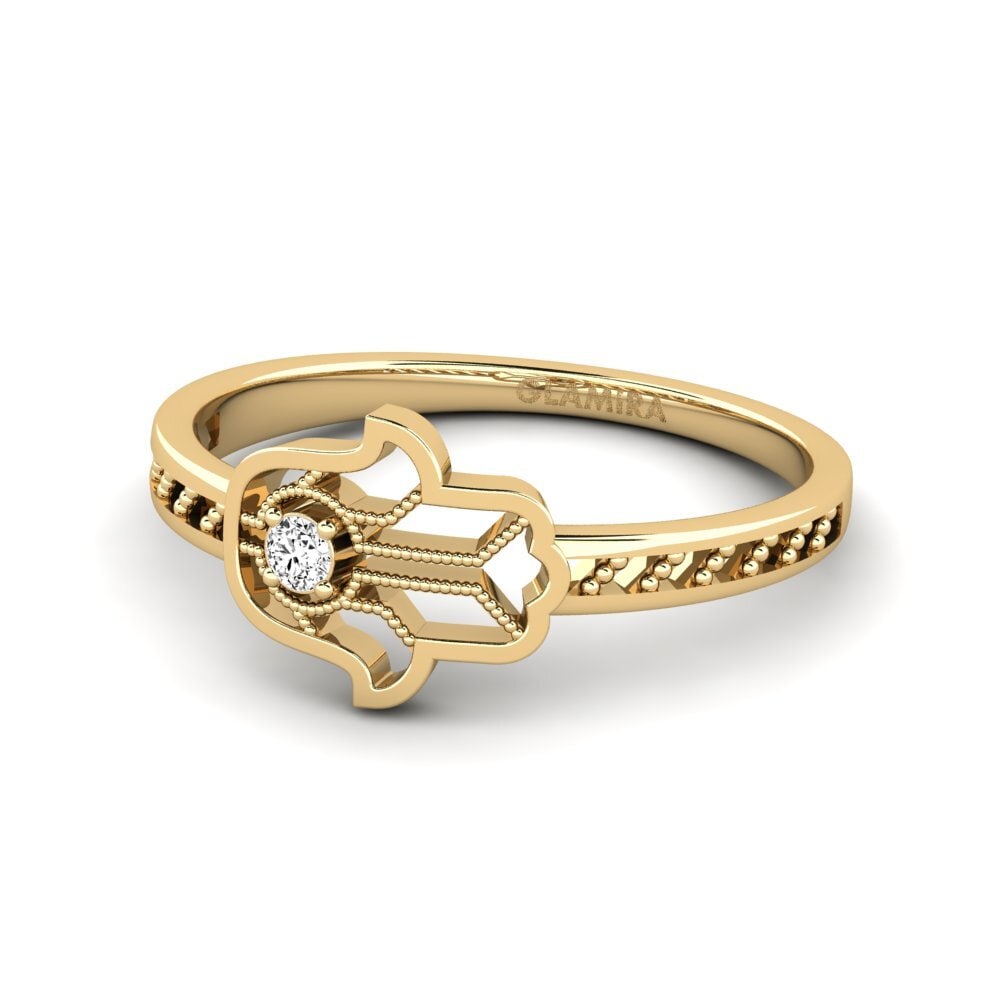 Moissanite Ring Jabuka