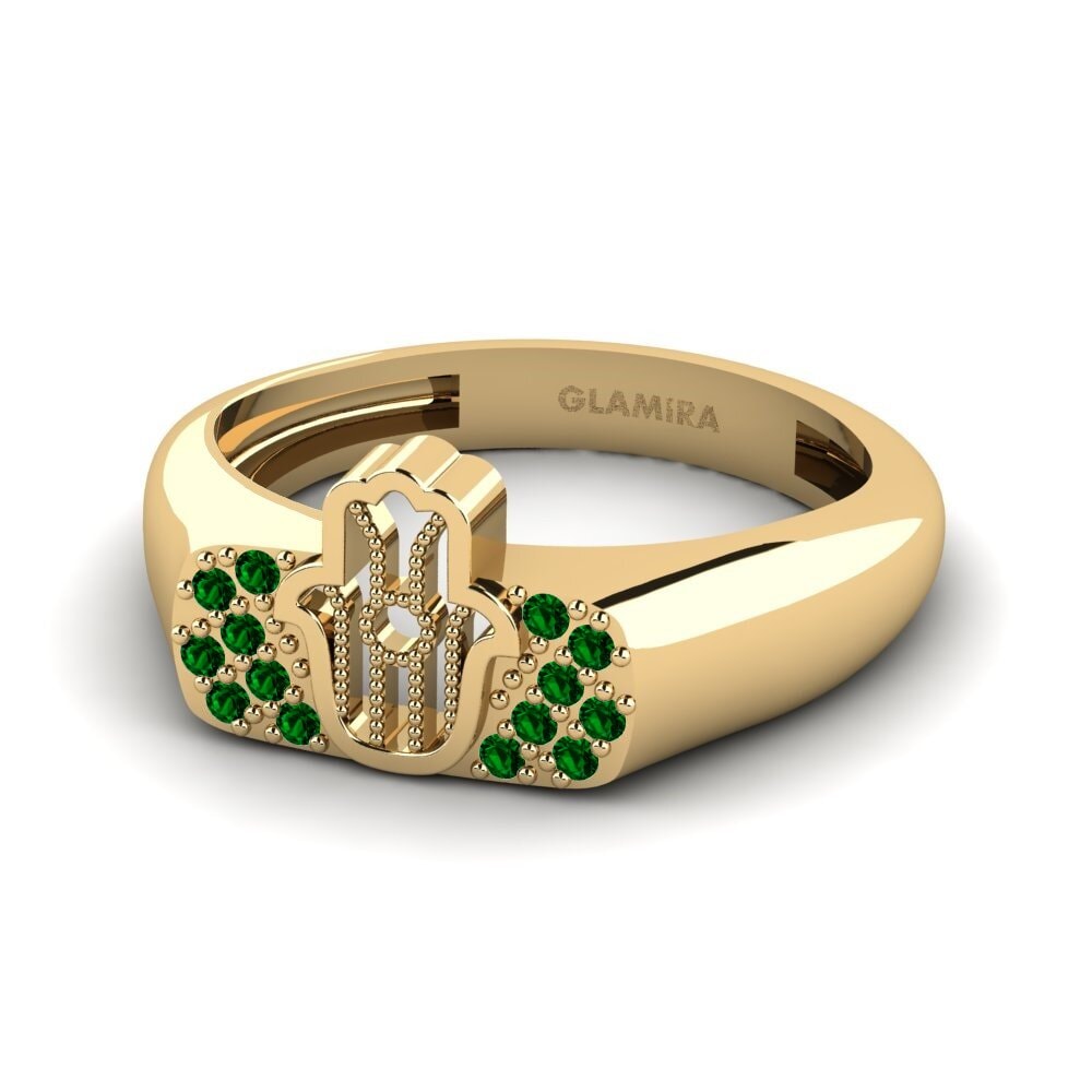 Green Zirconia Ring Jinasi