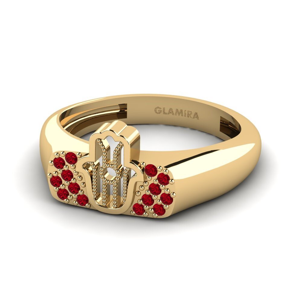 Red Zirconia Ring Jinasi