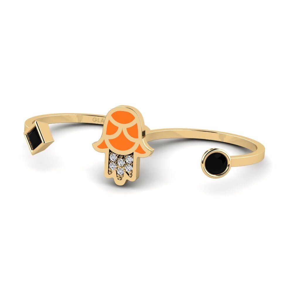 Zafiro negro Anillo Kaitiaki