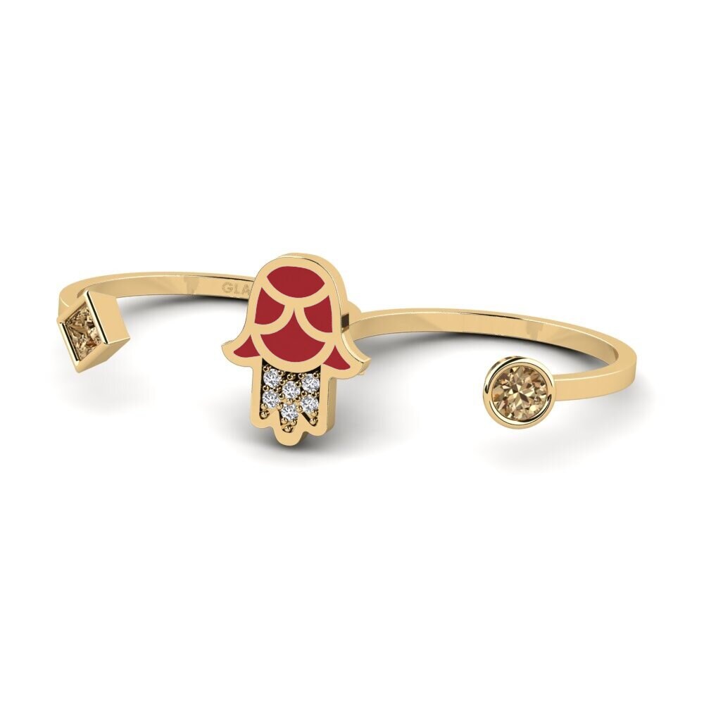 Brauner Diamant Ring Kaitiaki