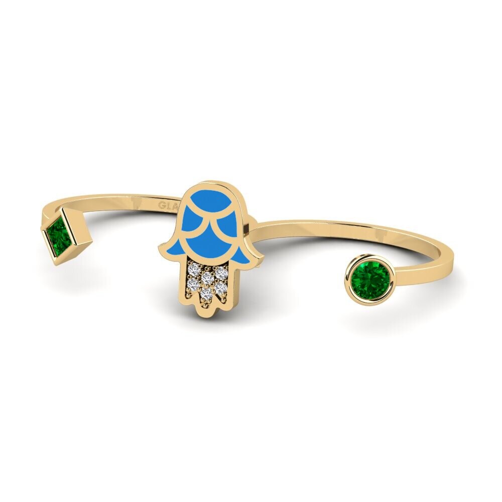 Green Zirconia Ring Kaitiaki