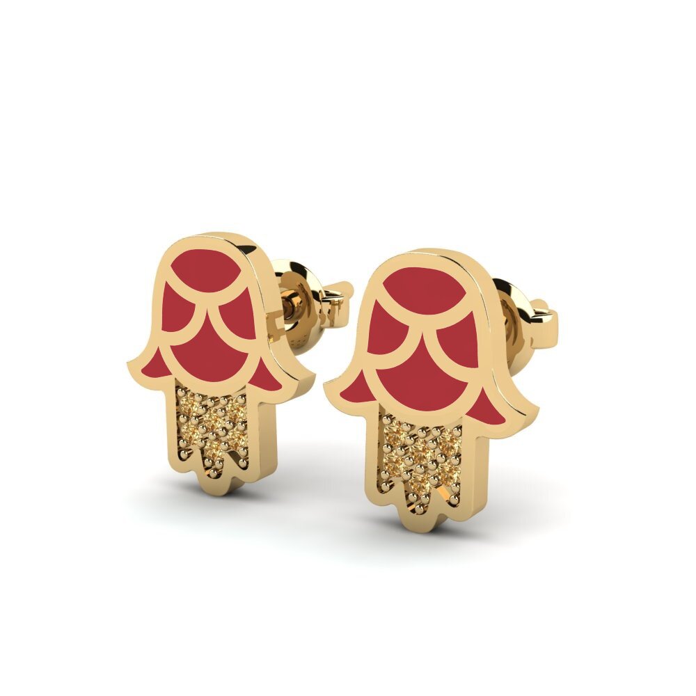 Brown Diamond Women's Earring Kekuatan