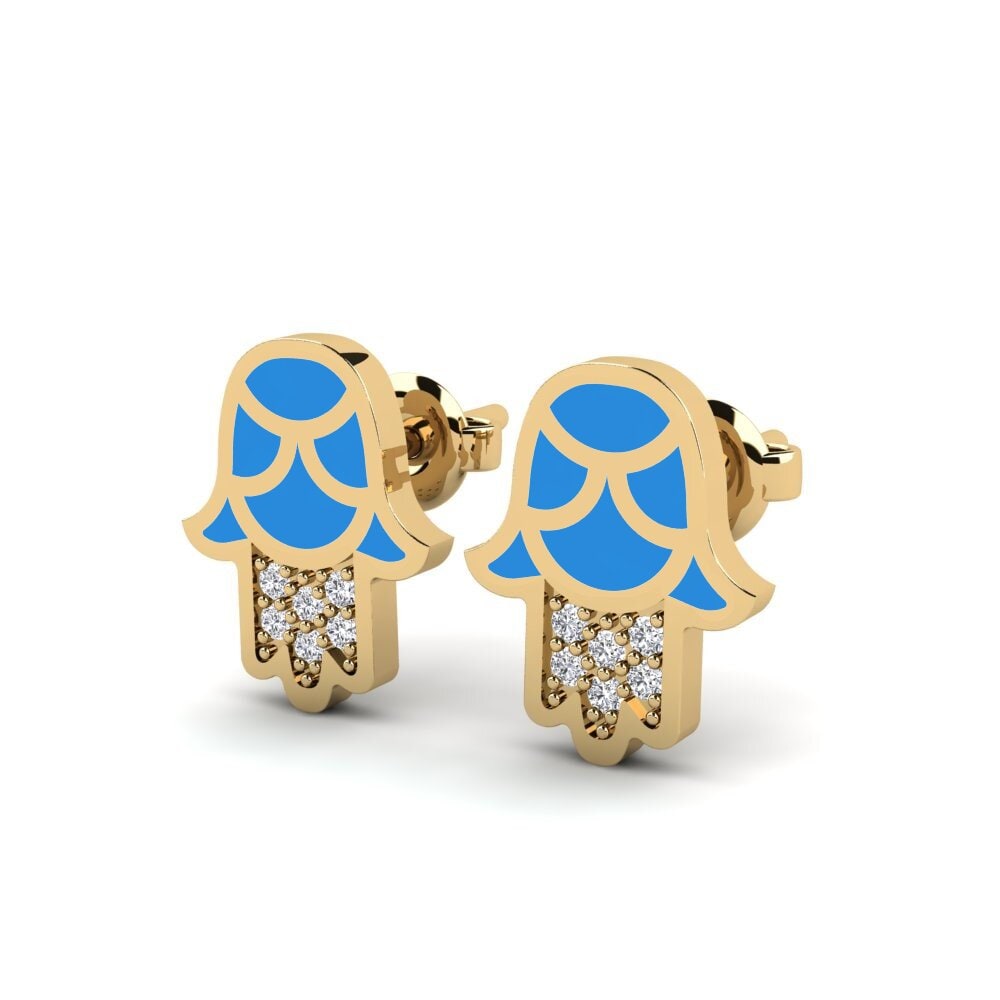 14ct Yellow Gold Women's Earring Kekuatan