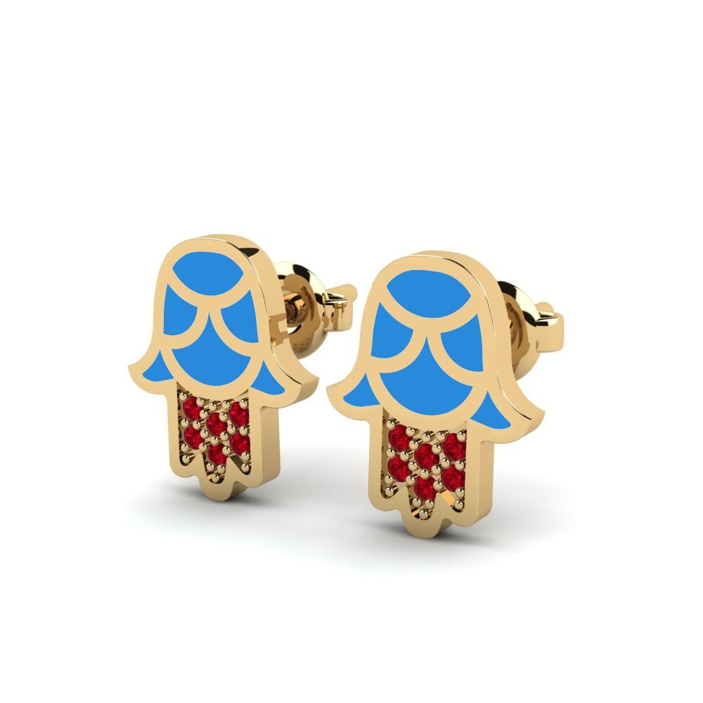 Red Zirconia Women's Earring Kekuatan