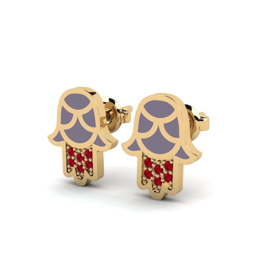 Red Zirconia Women's Earring Kekuatan