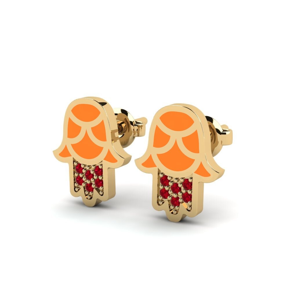 Red Zirconia Women's Earring Kekuatan
